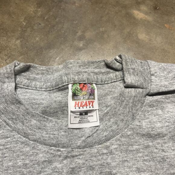 Vintage 90s Hog's Breath Saloon Key West Grey T-Shirt - Picture 5 of 5